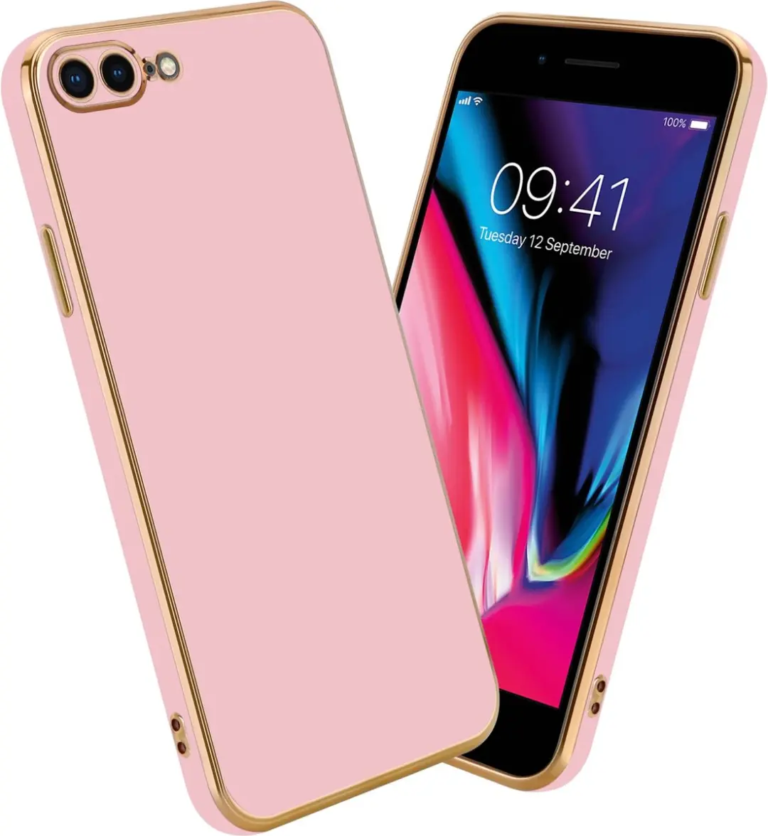 Cadorabo Hoesje geschikt voor Apple iPhone 7 PLUS / 7S PLUS / 8 PLUS in Glossy R