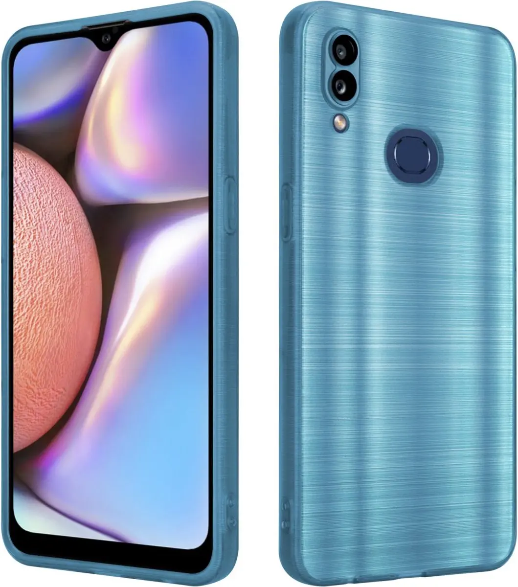 Cadorabo Hoesje geschikt voor Samsung Galaxy A10s / M01s in Brushed Turqoise
