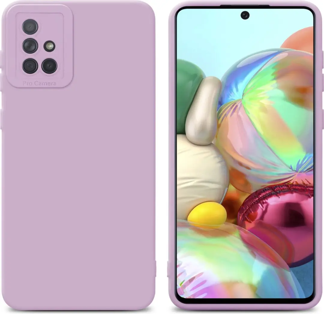 Cadorabo Hoesje geschikt voor Samsung Galaxy A71 4G in FLUID CREAM