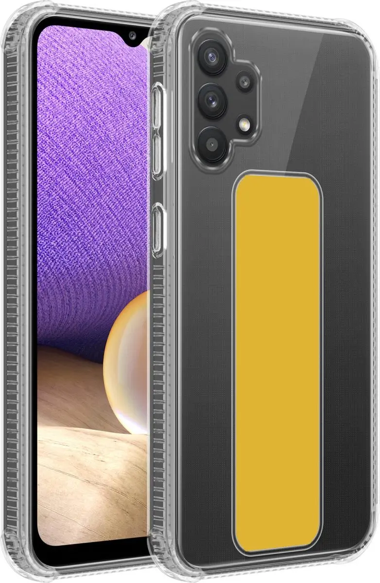 Cadorabo Hoesje geschikt voor Samsung Galaxy A32 5G in GEEL