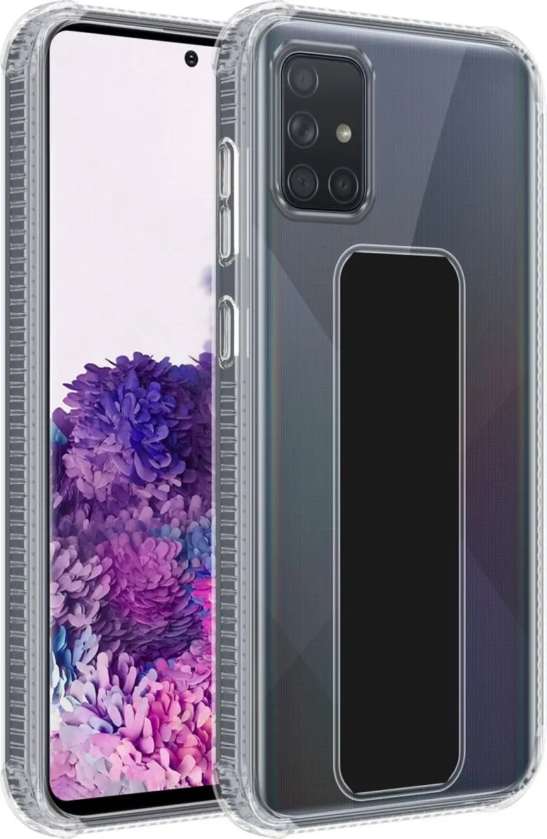 Cadorabo Hoesje geschikt voor Samsung Galaxy A71 4G in ZWART