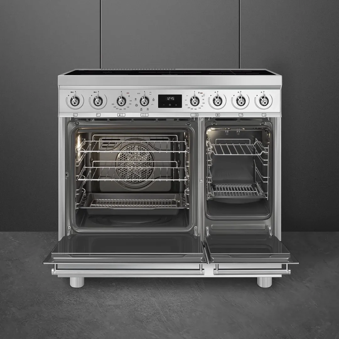 Smeg Symphony C92IMX2 Vrijstaand Fornuis - 2 Ovens 5 Zones Inductie - 7,6 kW - afbeelding 6 van 6