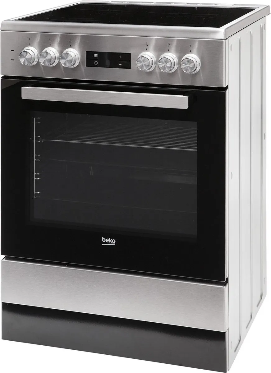 Beko FSM67320GXS Elektrisch Fornuis - 4 Kookzones