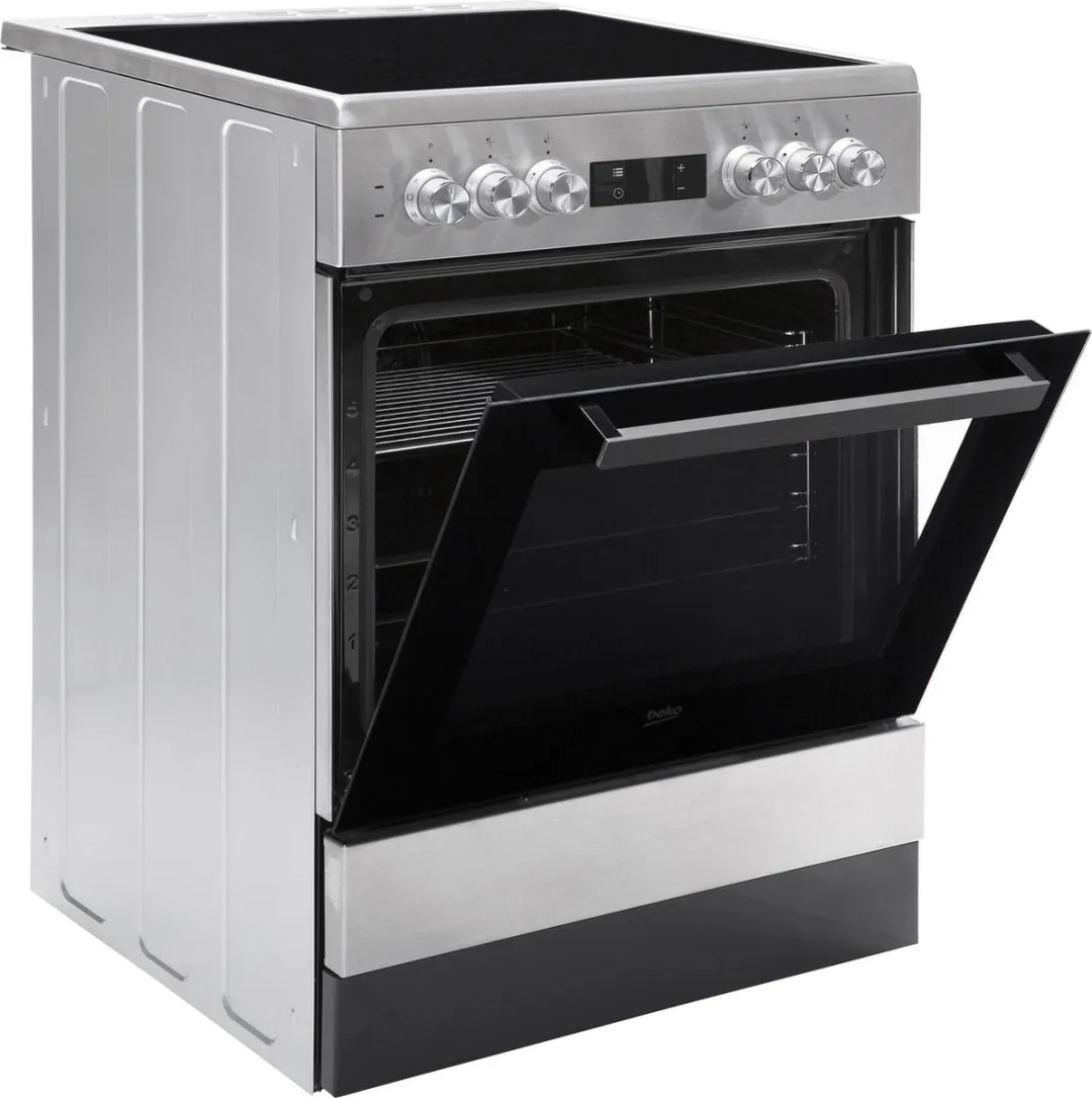 Beko FSM67320GXS Elektrisch Fornuis - 4 Kookzones