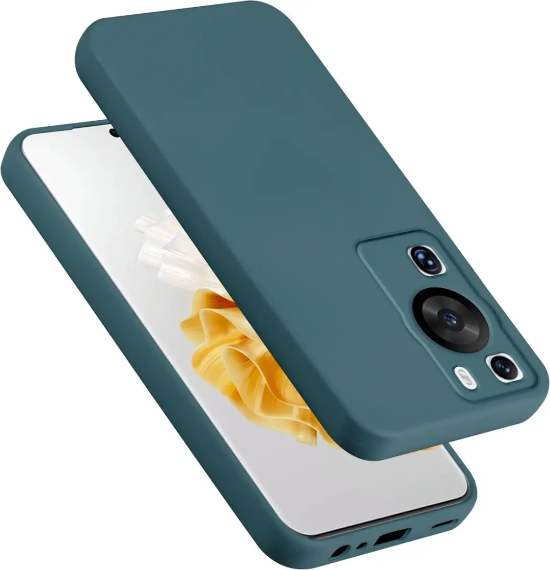 Cadorabo Hoesje geschikt voor Huawei P60 Pro in LIQUID GROEN