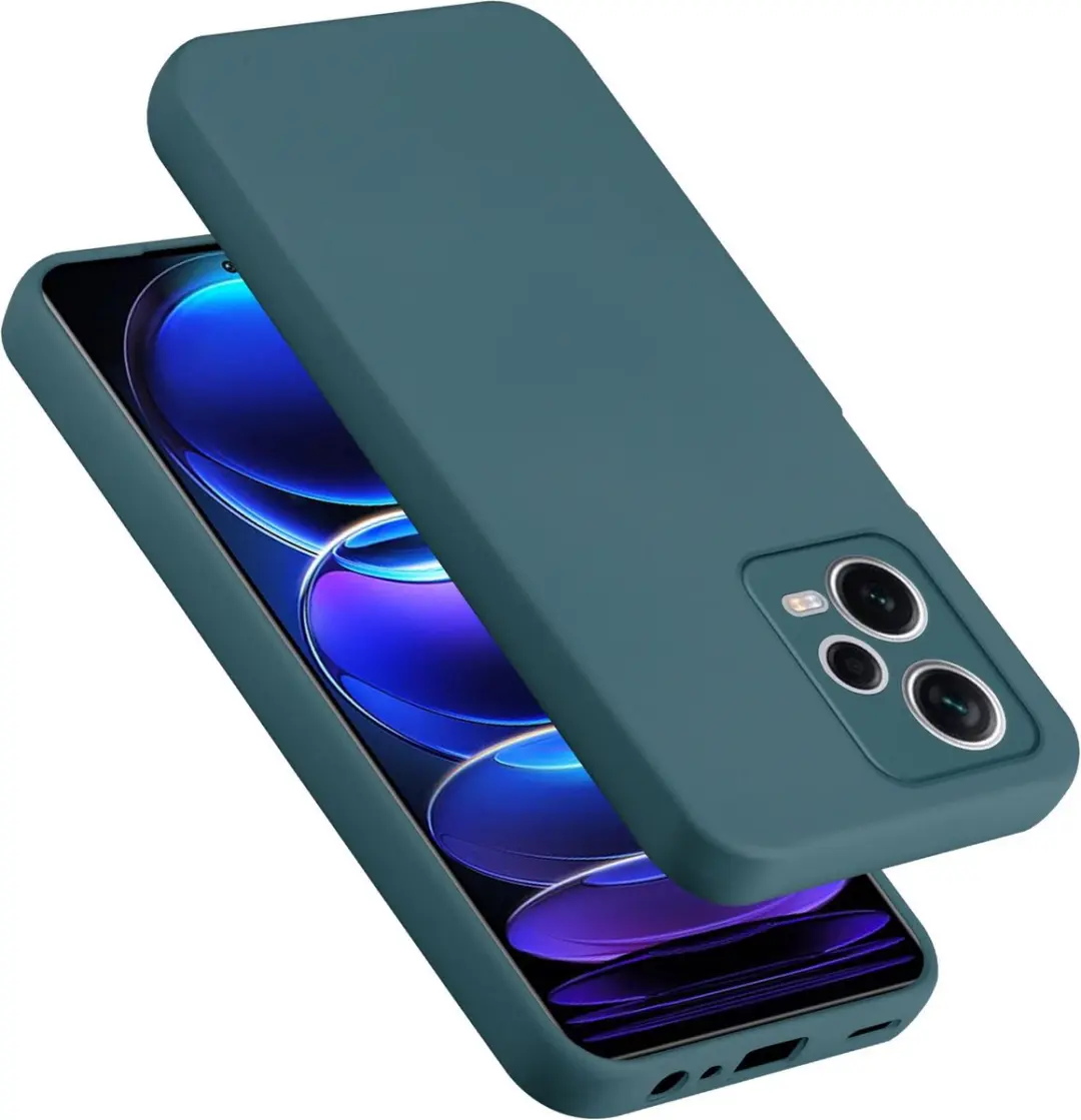Cadorabo Hoesje geschikt voor Redmi Note 12 Pro Plus 5G in LIQUID GROEN
