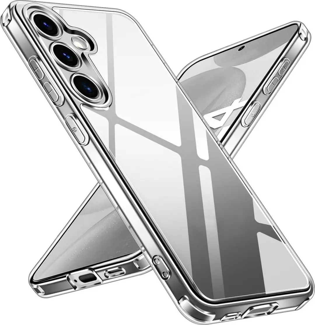 Cadorabo Hoesje geschikt voor Samsung Galaxy S24 in VOLLEDIG TRANSPARANT
