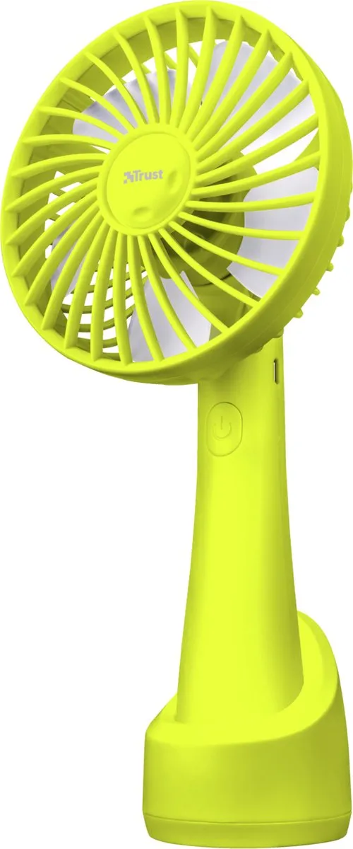 Trust Ventu-Go Ventilator - 3 Snelheden - Geel