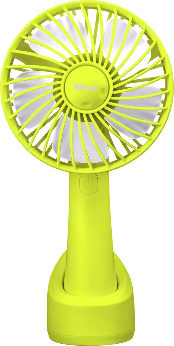 Trust Ventu-Go Ventilator - 3 Snelheden - Geel