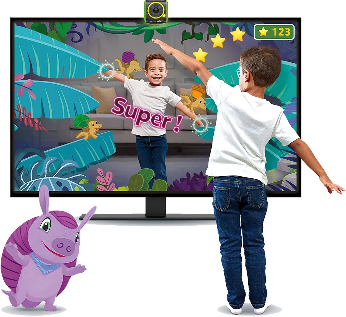 VTech Leapmove 80-618723 Educatieve Spelcomputer - 25 Spellen - Zwart/Groen