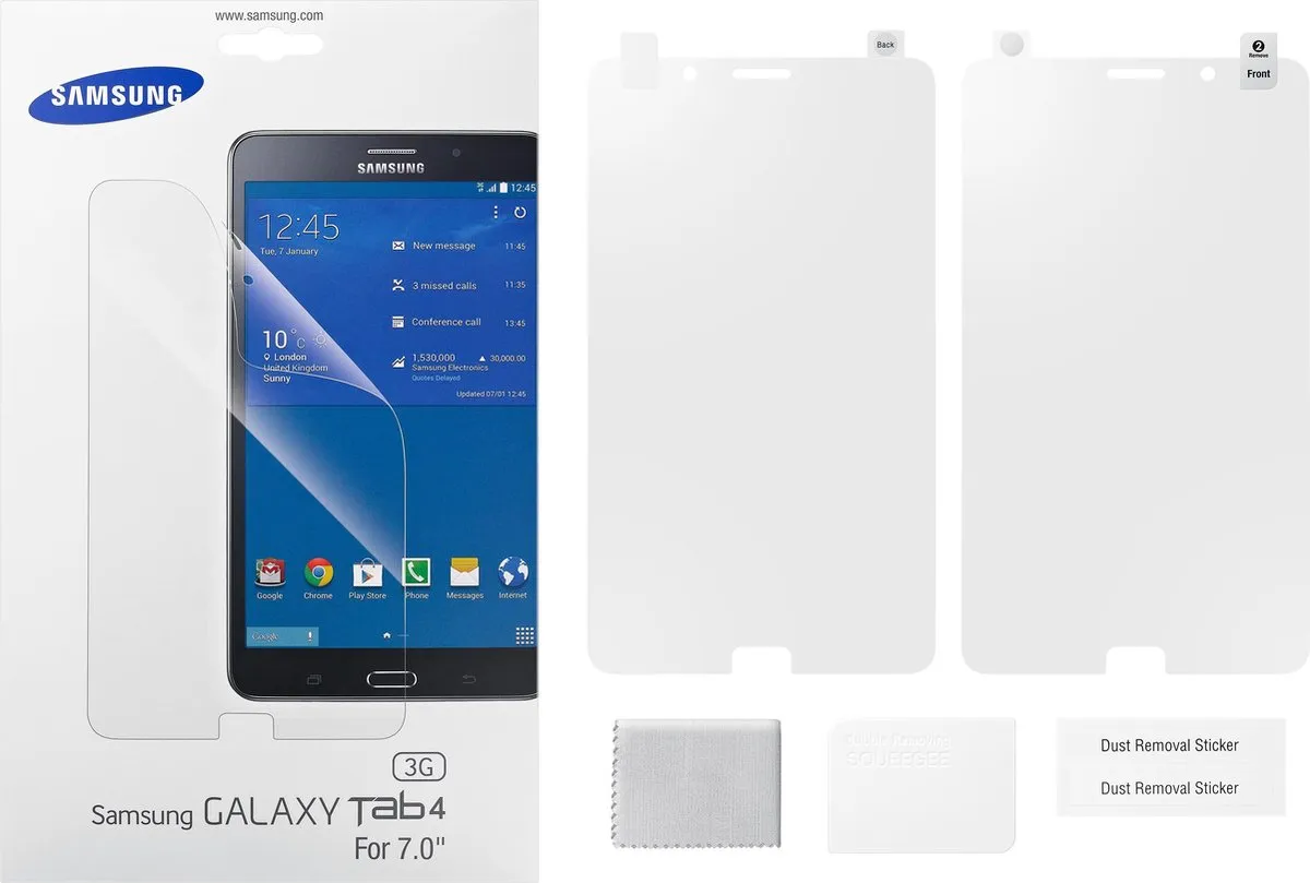 Samsung ET-FT230CTEG Schermbeschermer Galaxy Tab 4 7.0 - Transparant