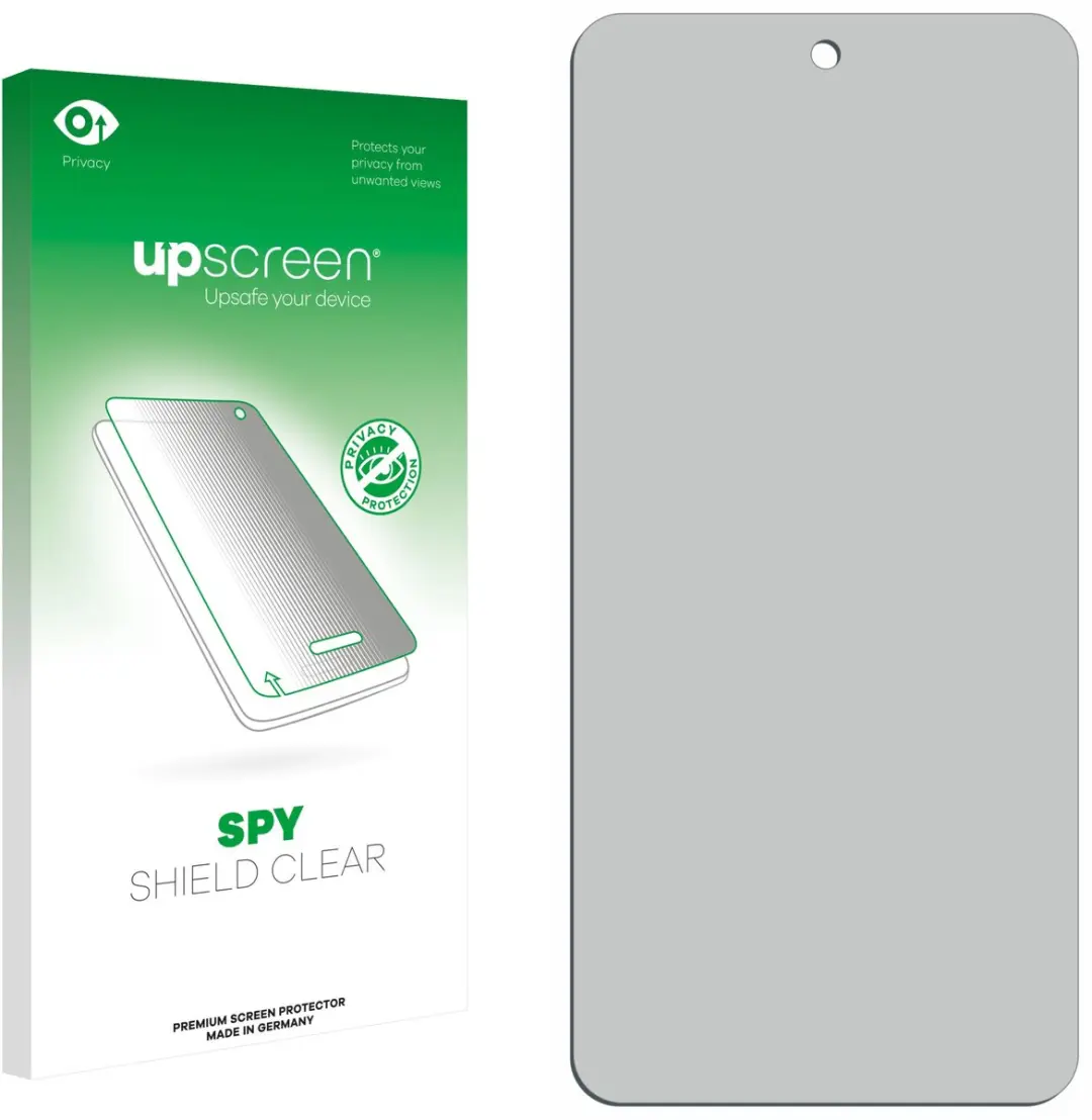 upscreen Privacy Screenprotector Motorola Moto G86 - Transparant - afbeelding 6 van 6