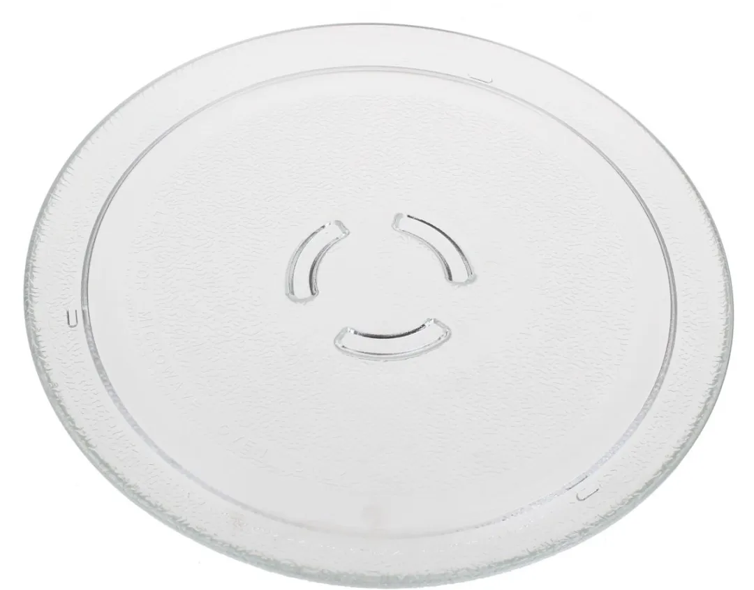 Whirlpool Glasplaat 25cm C00862548 - Transparant