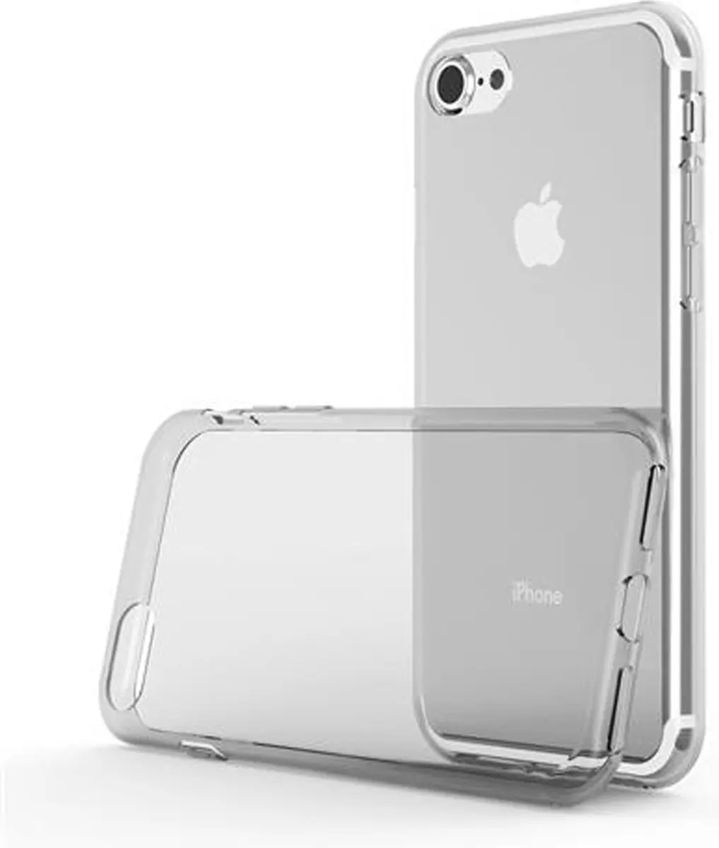 Cadorabo Hoesje geschikt voor Apple iPhone 7 / 7S / 8 / SE 2020 in VOLLEDIG TRAN