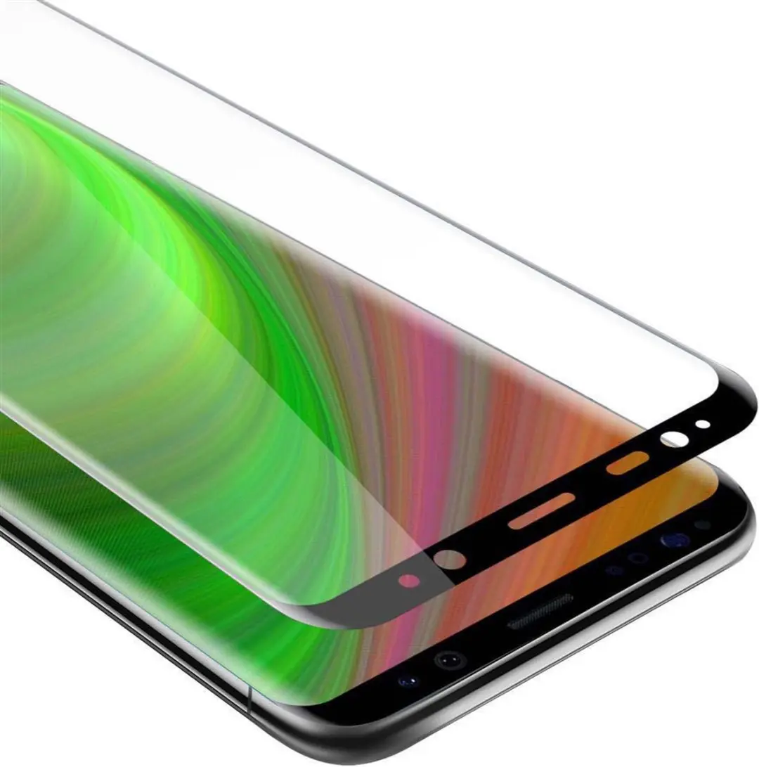 Cadorabo Screenprotector geschikt voor Samsung Galaxy S9 Volledig scherm pantser