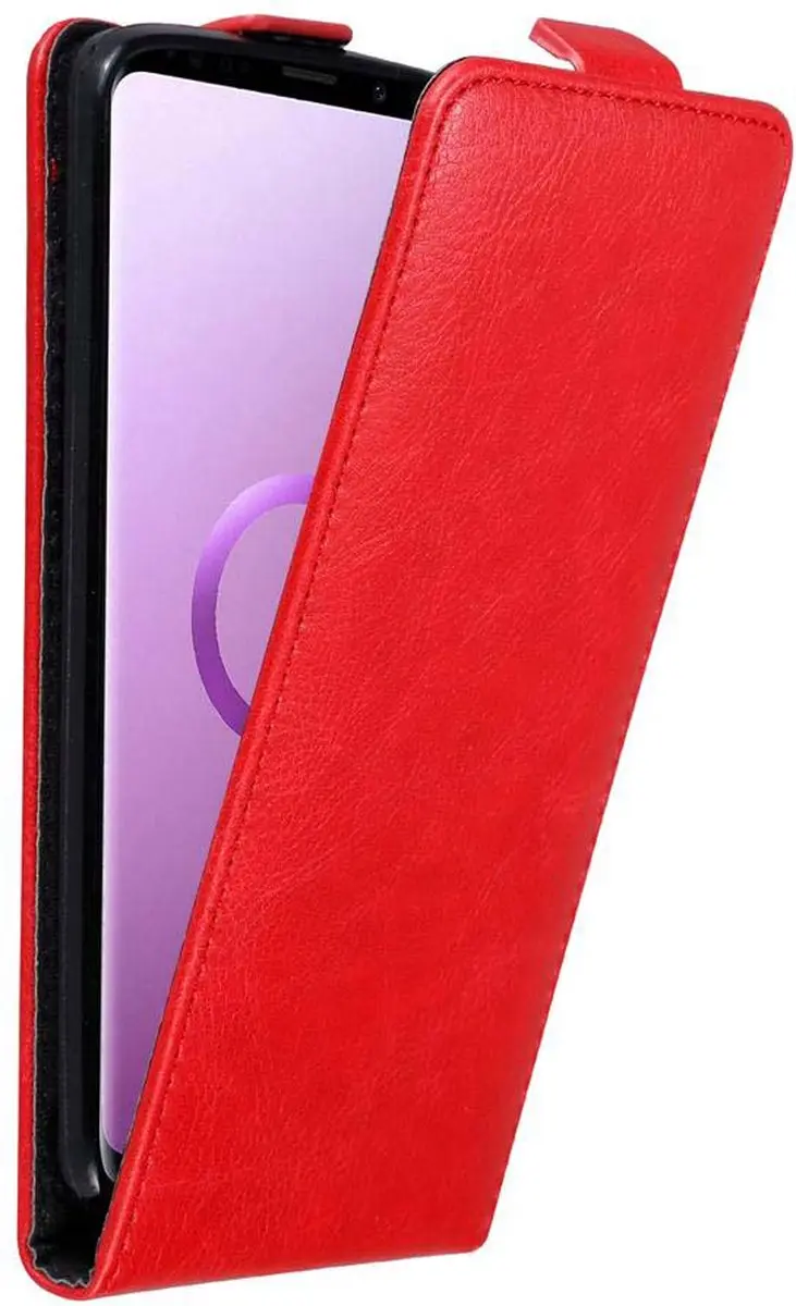 Cadorabo Hoesje geschikt voor Samsung Galaxy S9 PLUS in APPEL ROOD