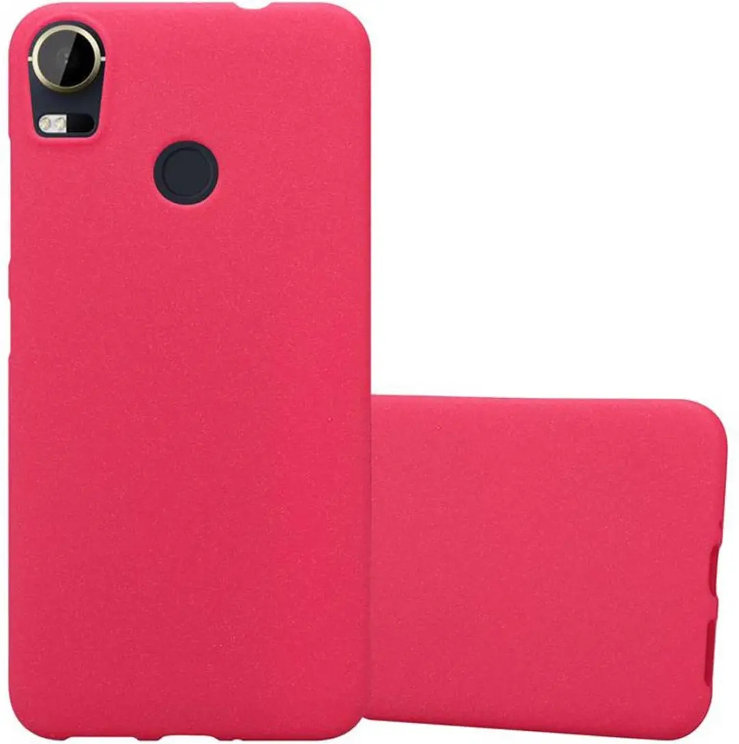 Cadorabo Hoesje geschikt voor HTC Desire 10 PRO in FROST ROOD