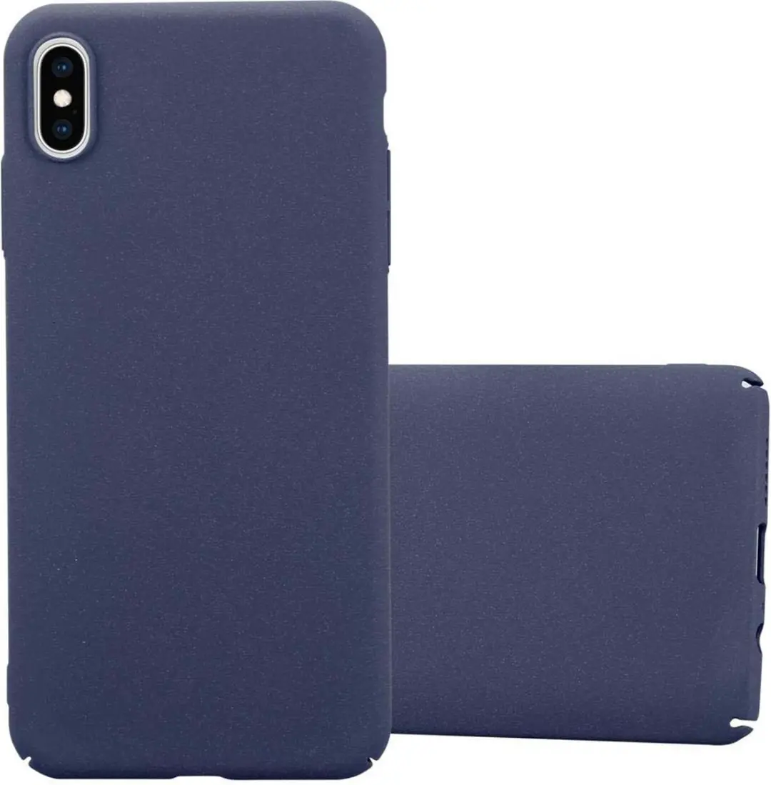 Cadorabo Hoesje geschikt voor Apple iPhone XS MAX in FROSTY BLAUW