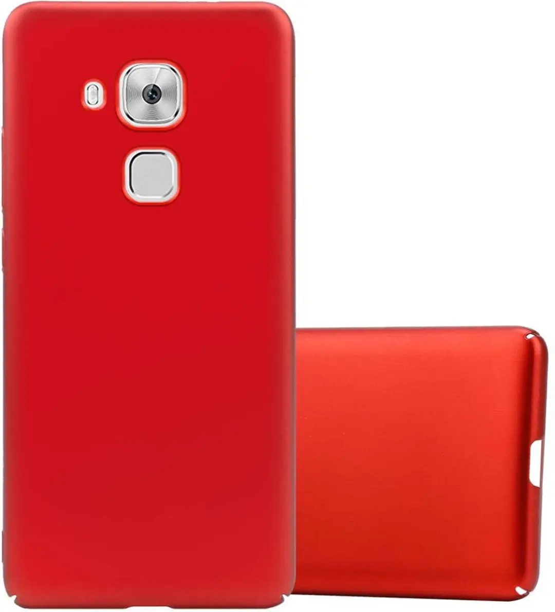 Cadorabo Hoesje geschikt voor Huawei NOVA PLUS in METAAL ROOD
