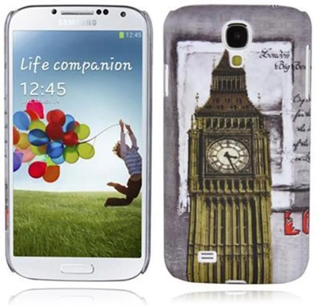 Cadorabo Hoesje geschikt voor Samsung Galaxy S4 met LONDON