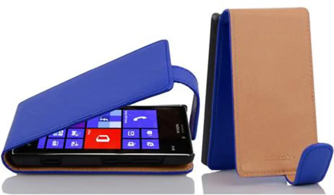 Cadorabo Hoesje geschikt voor Nokia Lumia 925 in KONINGSBLAUW