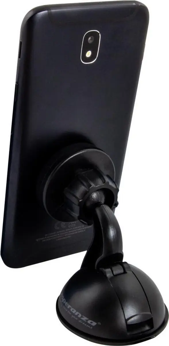Esperanza EMH119 Magnetische Smartphonehouder - Zwart - afbeelding 4 van 5