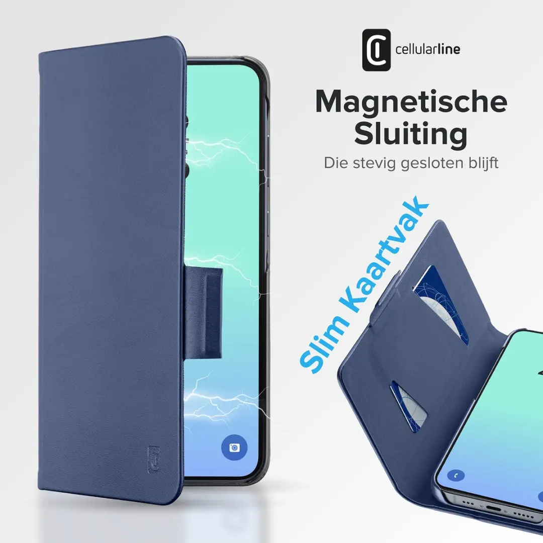 Cellularline Book Hoesje Galaxy S26 BOOK3GALS26B - Blauw - afbeelding 6 van 6