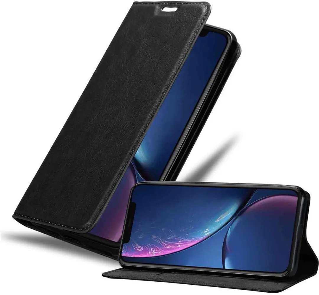Cadorabo Hoesje geschikt voor Apple iPhone 11 PRO in ZWARTE NACHT