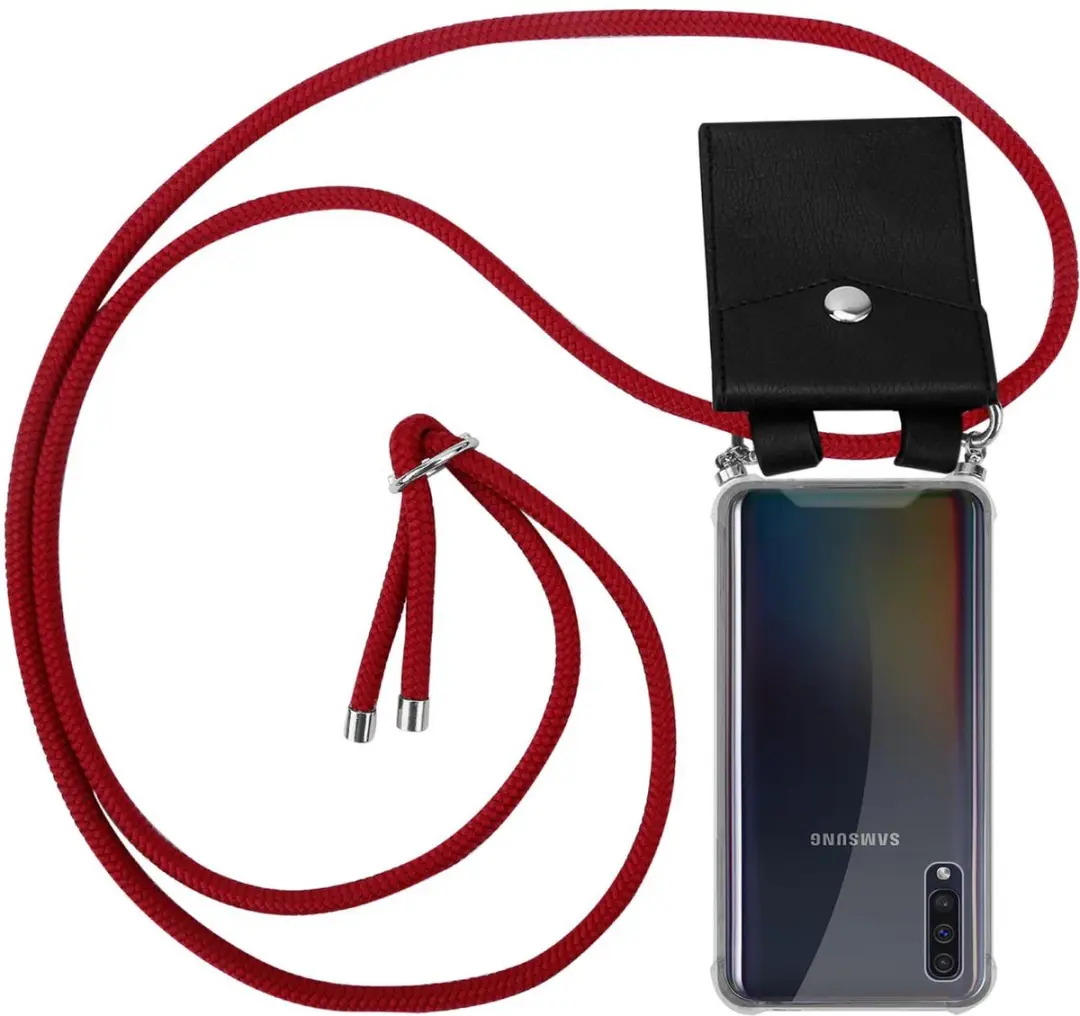 Cadorabo Hoesje geschikt voor Samsung Galaxy A50 4G / A50s / A30s in ROBIJN ROOD