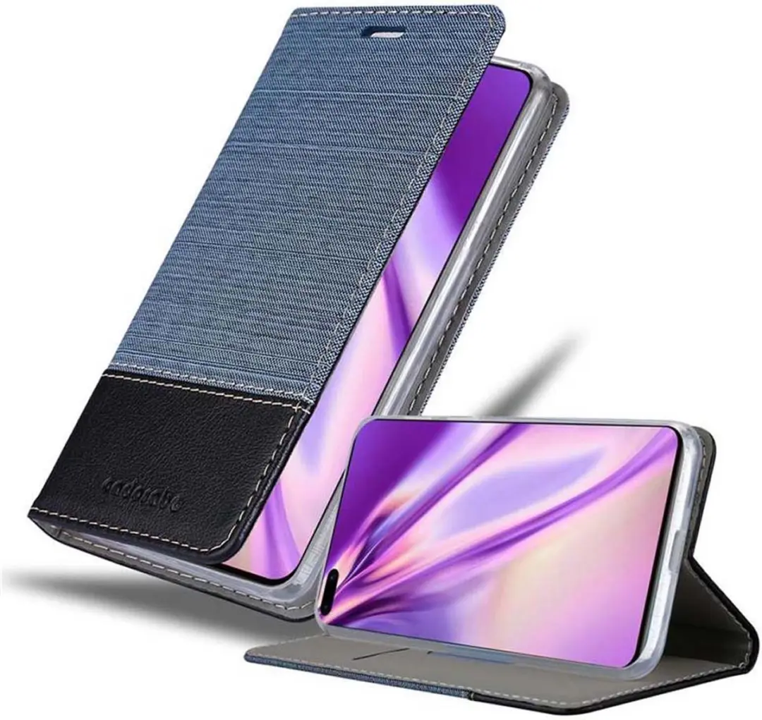Cadorabo Hoesje geschikt voor Huawei P40 in DONKERBLAUW ZWART