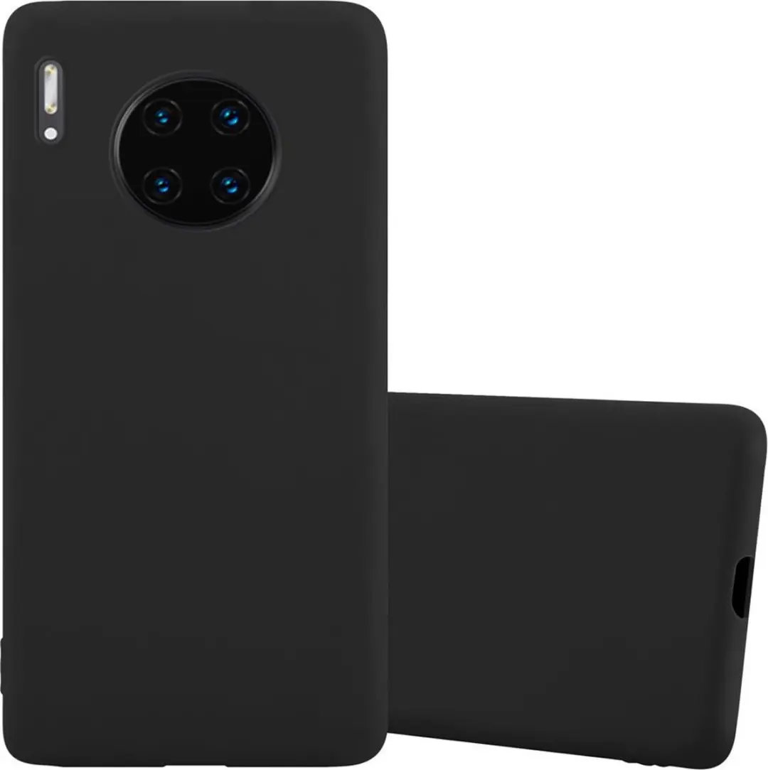 Cadorabo Hoesje geschikt voor Huawei MATE 30 PRO in CANDY ZWART