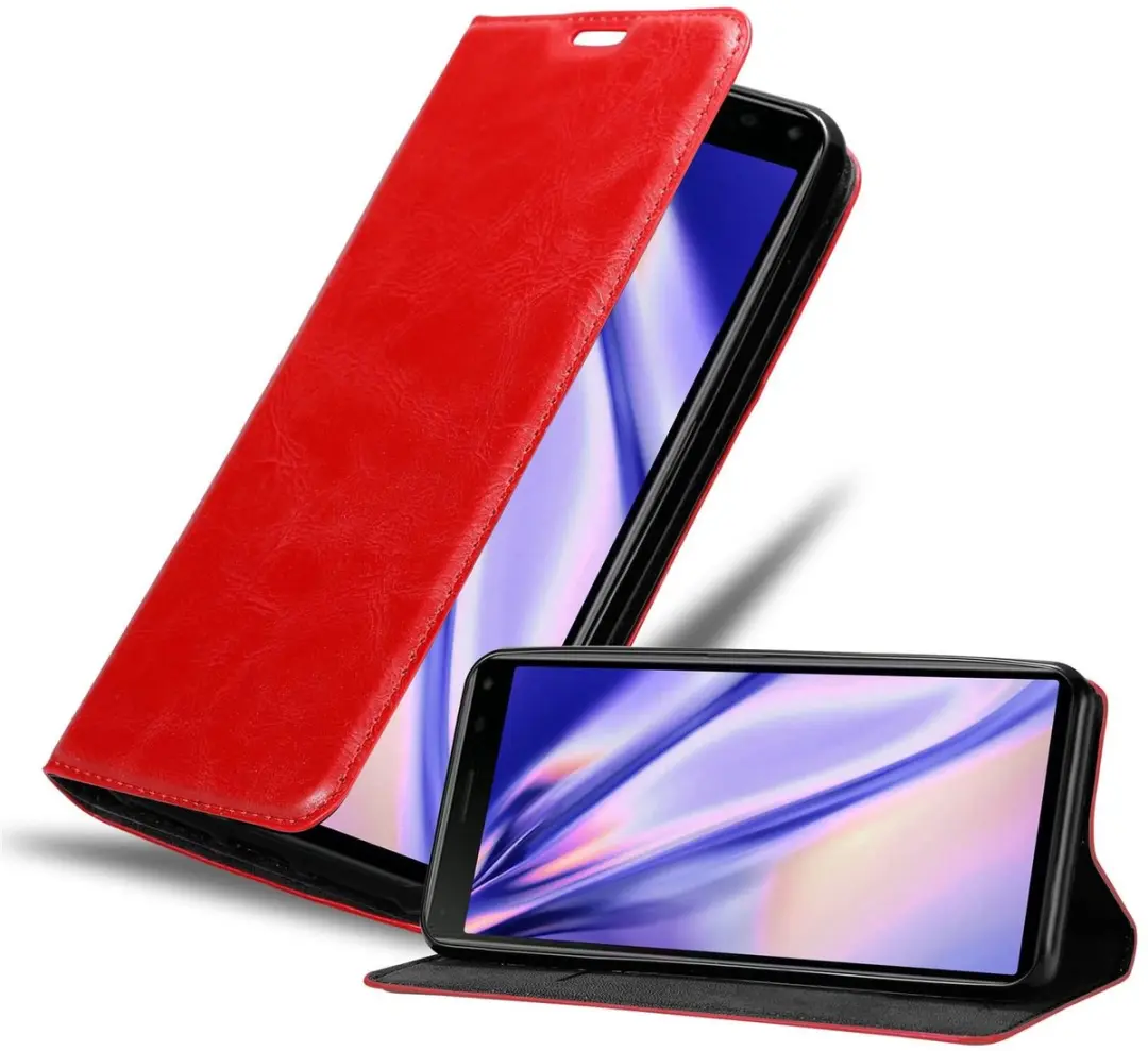 Cadorabo Hoesje geschikt voor Sony Xperia 20 in APPEL ROOD