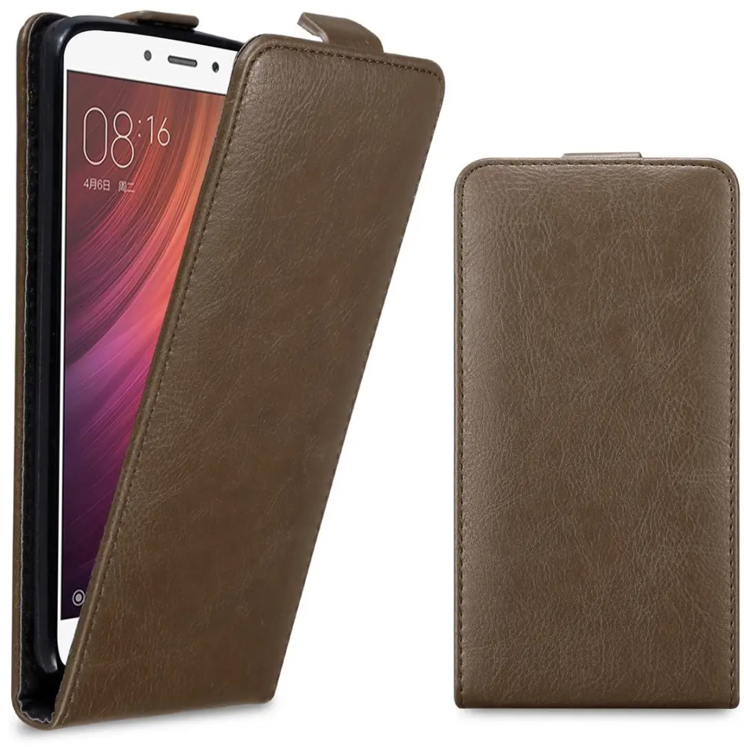 Cadorabo Hoesje geschikt voor Xiaomi RedMi NOTE 4 in KOFFIE BRUIN