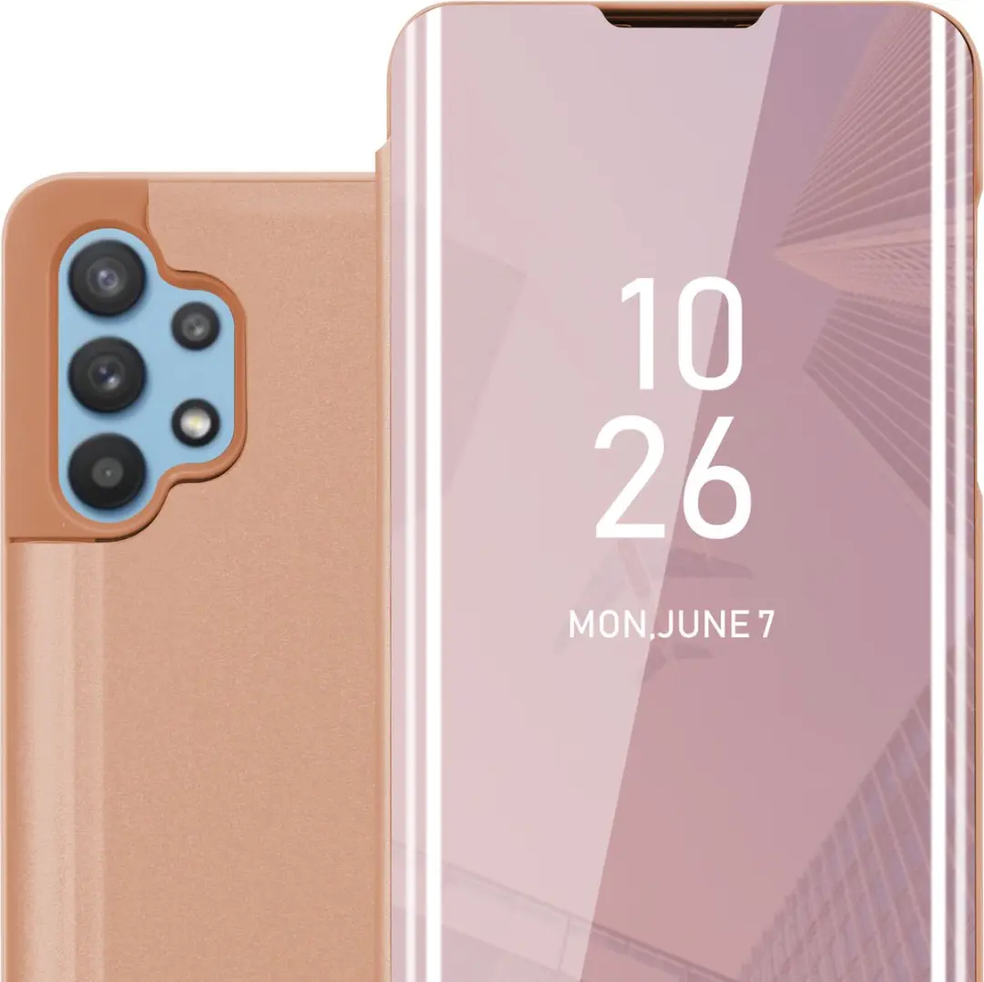 Cadorabo Hoesje geschikt voor Samsung Galaxy A32 5G in KUNZIET ROZE
