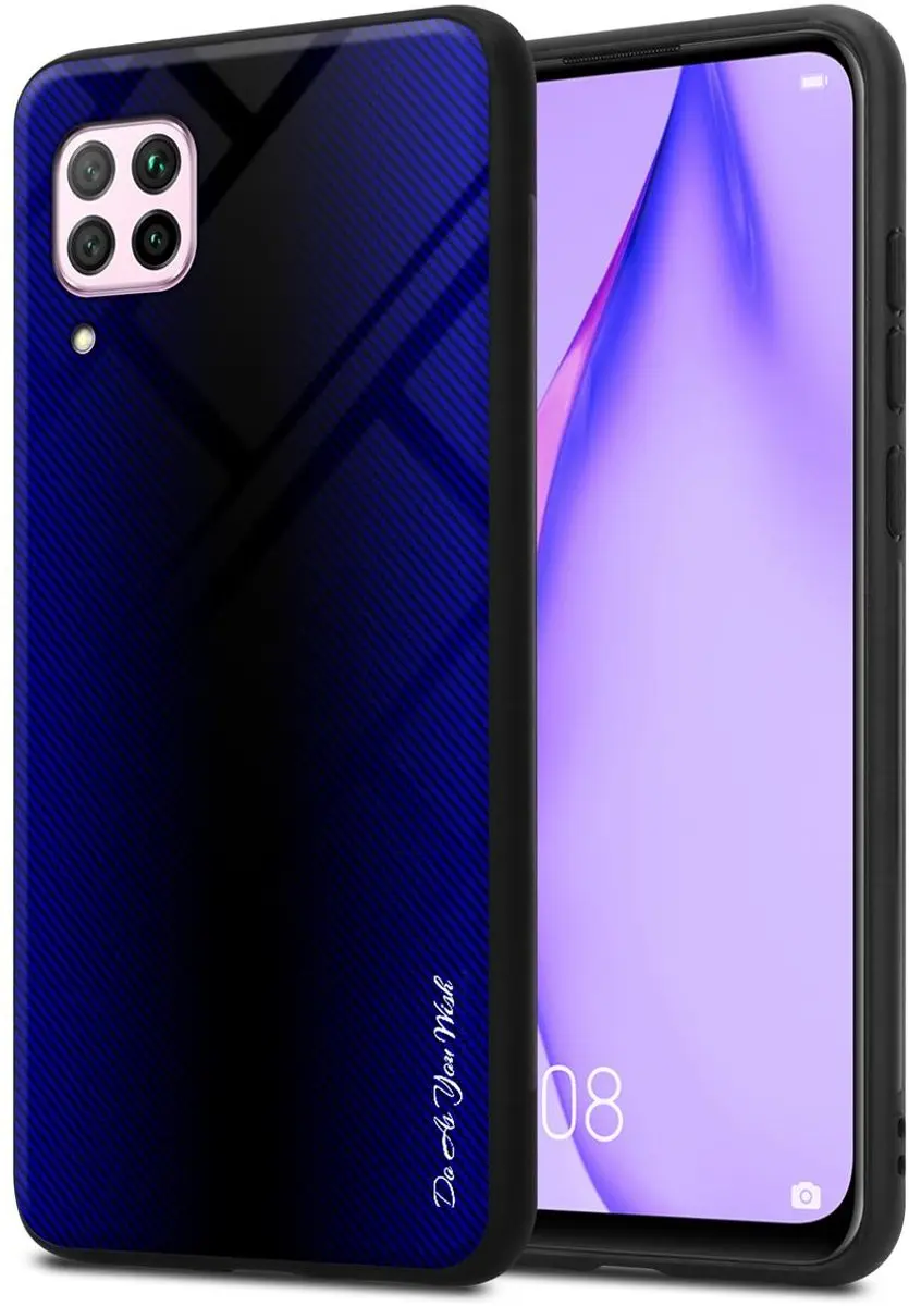 Cadorabo Hoesje geschikt voor Huawei NOVA 6 SE / P40 LITE / NOVA 7i in KOBALT PA