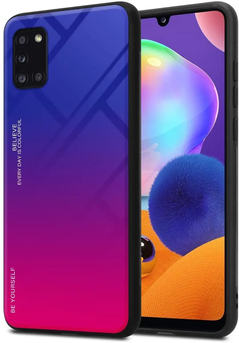 Cadorabo Hoesje geschikt voor Samsung Galaxy A31 in PAARS