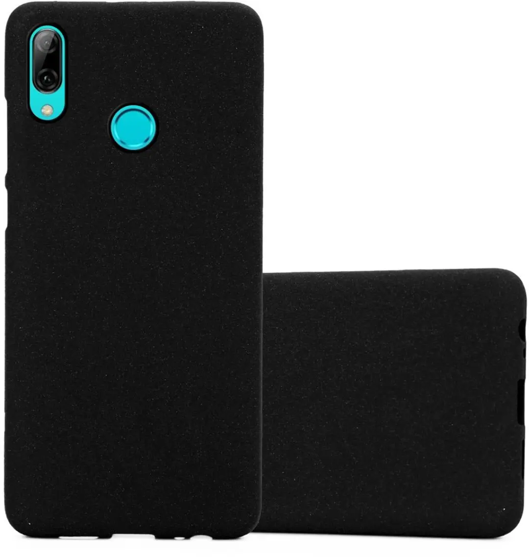 Cadorabo Hoesje geschikt voor Honor 10 LITE / Huawei P SMART 2019 in FROST ZWART