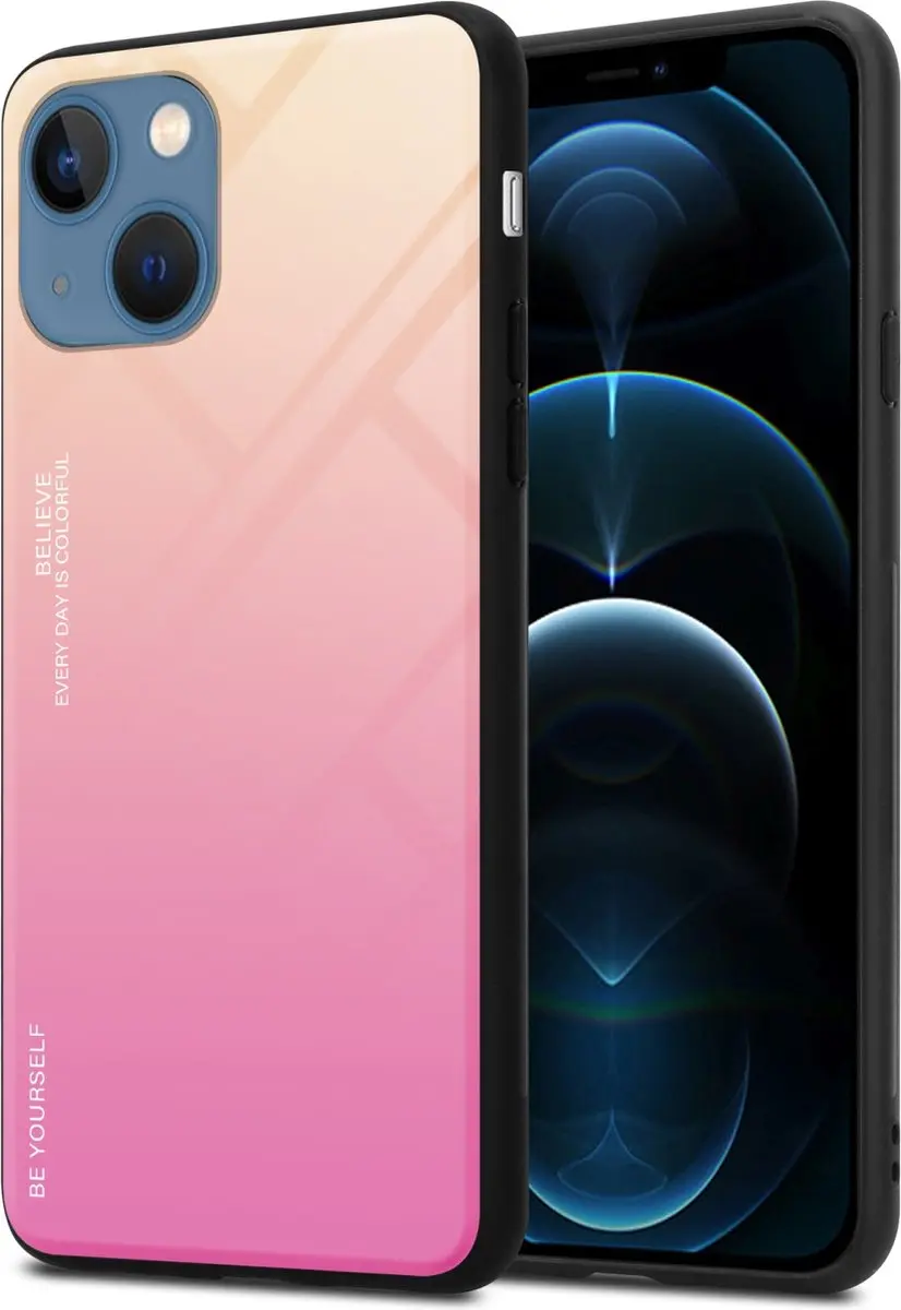 Cadorabo Hoesje geschikt voor Apple iPhone 13 MINI in GEEL