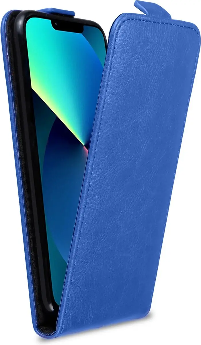 Cadorabo Hoesje geschikt voor Apple iPhone 13 PRO in BRILJANT BLAUW
