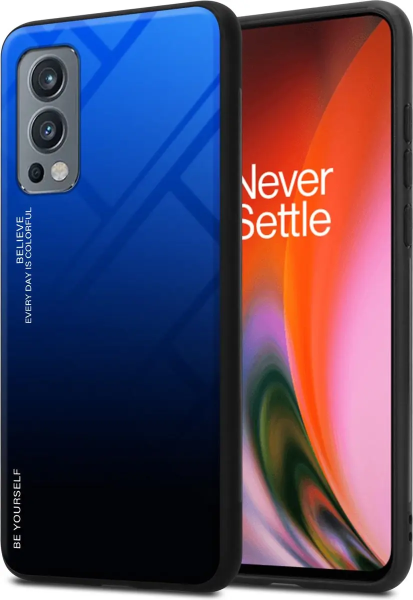 Cadorabo Hoesje geschikt voor OnePlus Nord 2 5G in BLAUW