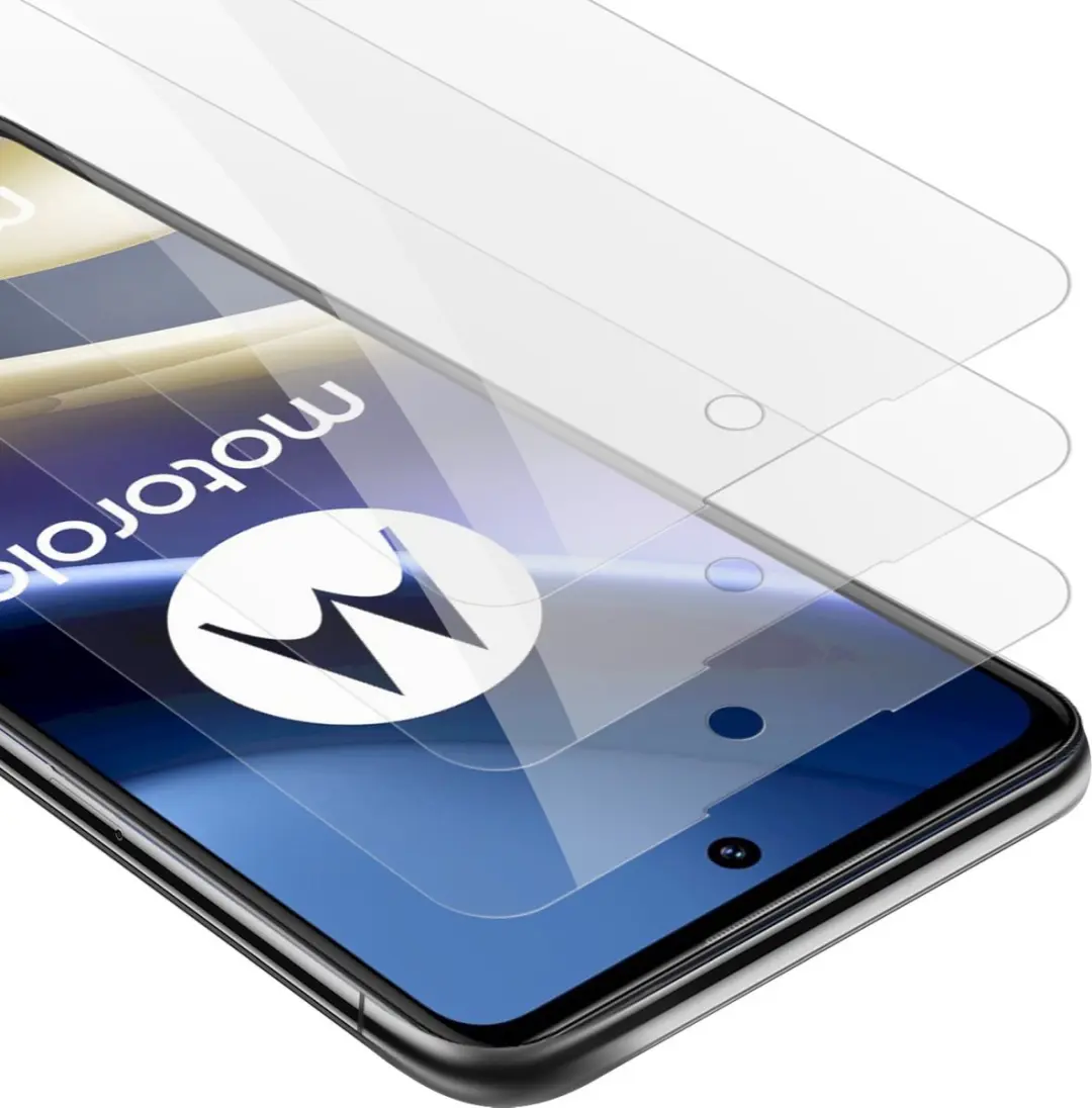 Cadorabo 3x Screenprotector geschikt voor Motorola MOTO G51 5G