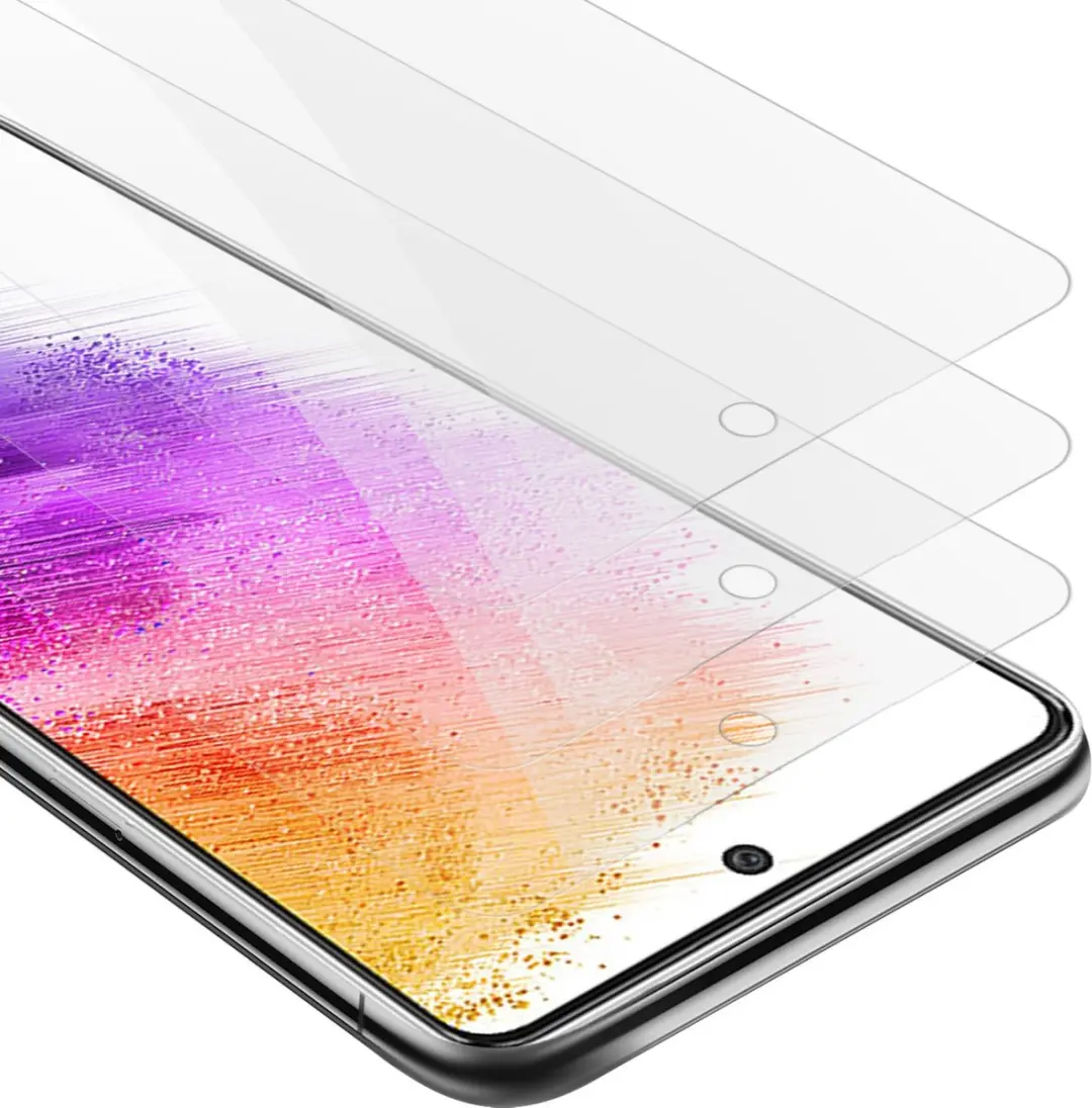 Cadorabo 3x Screenprotector geschikt voor Samsung Galaxy A73 5G