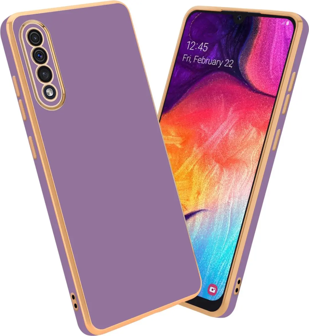 Cadorabo Hoesje geschikt voor Samsung Galaxy A50 4G / A50s / A30s in Glossy Paar