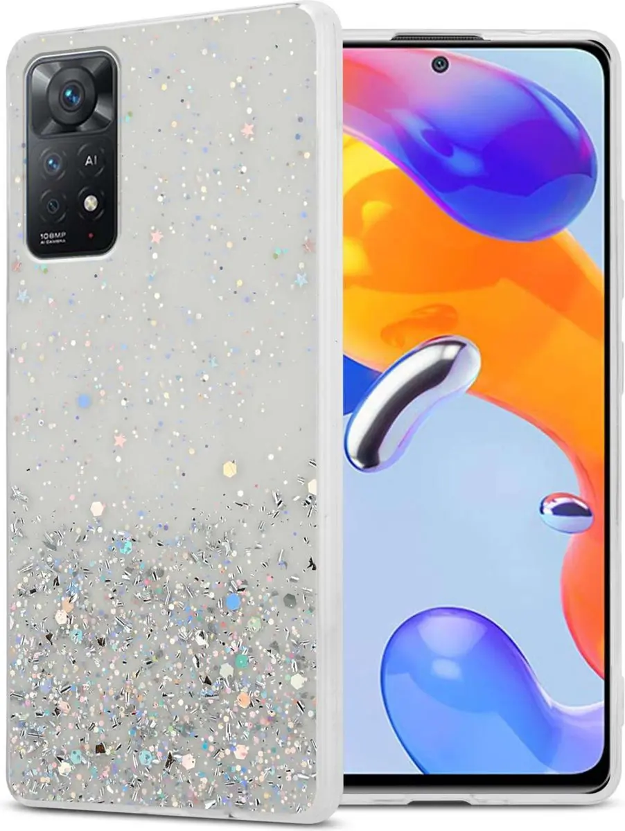 Cadorabo Hoesje geschikt voor Xiaomi RedMi NOTE 11 PRO 4G / 5G in Transparant me