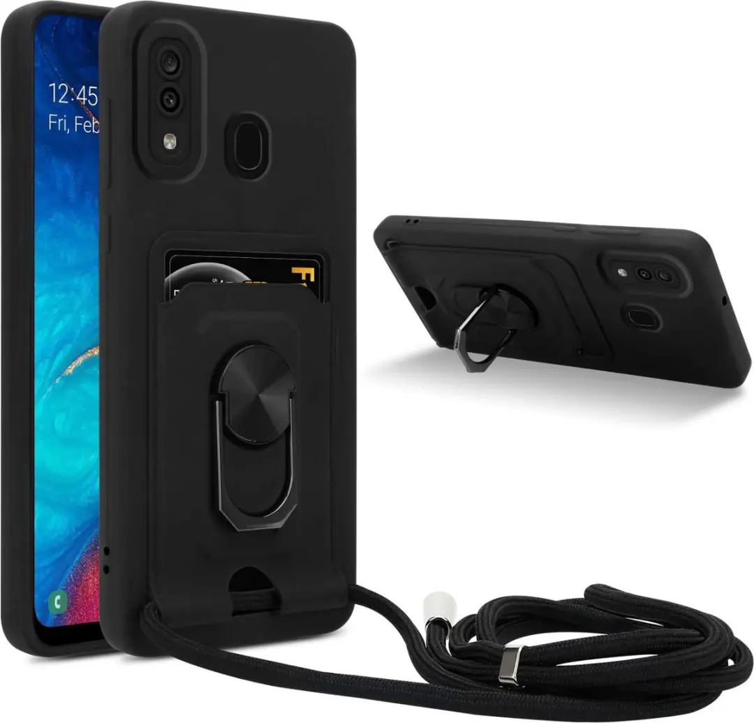 Cadorabo Telefoonketting Hoesje met standfunctie geschikt voor Samsung Galaxy A2