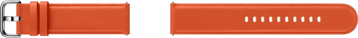 Samsung Lederen Armband Active 2 - 20mm - Oranje