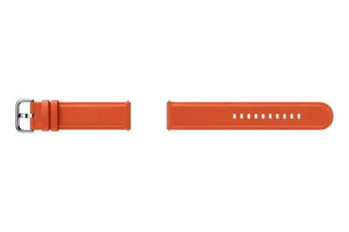 Samsung Lederen Armband Active 2 - 20mm - Oranje