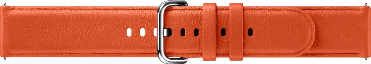 Samsung Lederen Armband Active 2 - 20mm - Oranje
