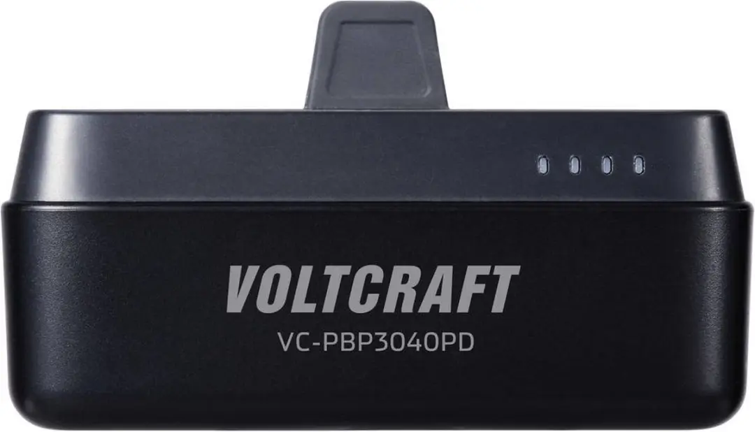 Voltcraft VC-PBP3040PD Powerbank 4500mAh - Zwart (mat) - afbeelding 3 van 4