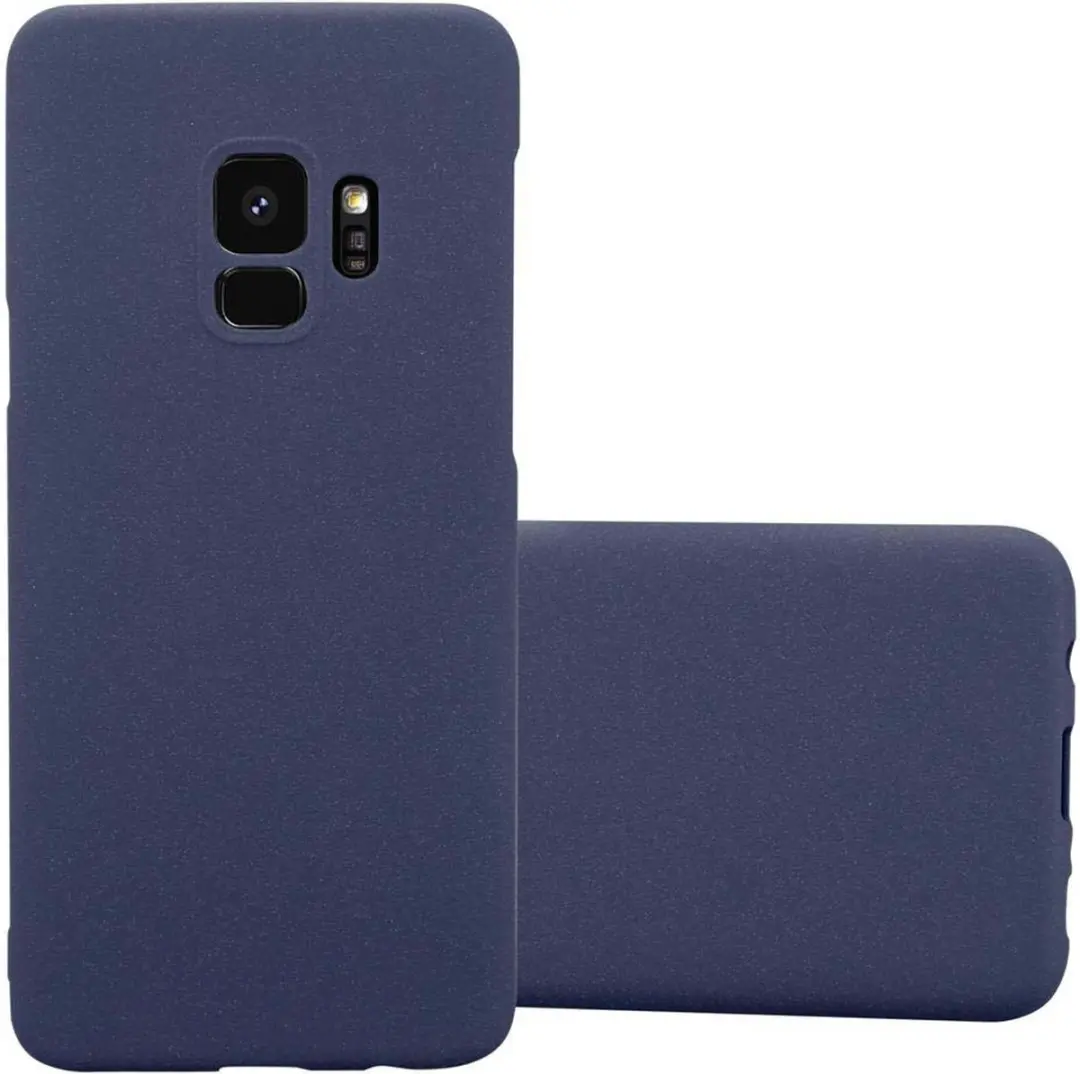 Cadorabo Hoesje geschikt voor Samsung Galaxy S9 in FROSTY BLAUW